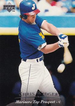 #98 Chris Widger - Jacksonville Suns - 1995 Upper Deck Minor League Baseball