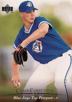 #133 Chris Carpenter - Medicine Hat Blue Jays - 1995 Upper Deck Minor League Baseball
