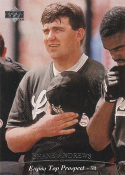 #136 Shane Andrews - Ottawa Lynx - 1995 Upper Deck Minor League Baseball