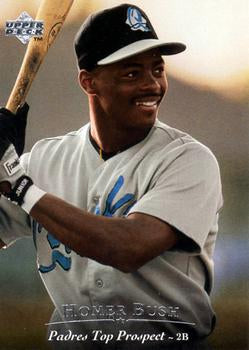 #151 Homer Bush - Rancho Cucamonga Quakes - 1995 Upper Deck Minor League Baseball