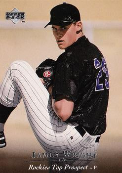 #188 Jamey Wright - Asheville Tourists - 1995 Upper Deck Minor League Baseball