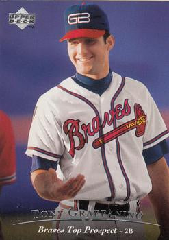 #46 Tony Graffanino - Greenville Braves - 1995 Upper Deck Minor League Baseball