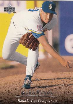 #56 Bart Evans - Wilmington Blue Rocks - 1995 Upper Deck Minor League Baseball