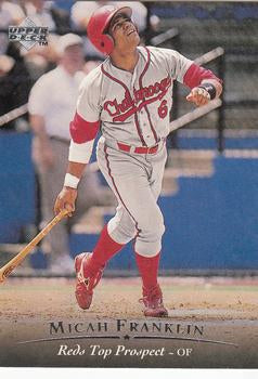 #57 Micah Franklin - Chattanooga Lookouts - 1995 Upper Deck Minor League Baseball
