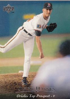 #61 Jimmy Haynes - Bowie Baysox - 1995 Upper Deck Minor League Baseball