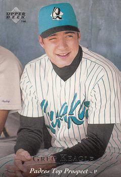 #63 Greg Keagle - Rancho Cucamonga Quakes - 1995 Upper Deck Minor League Baseball