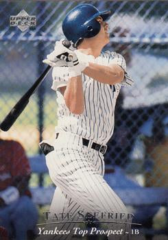 #96 Tate Seefried - Albany-Colonie Yankees - 1995 Upper Deck Minor League Baseball