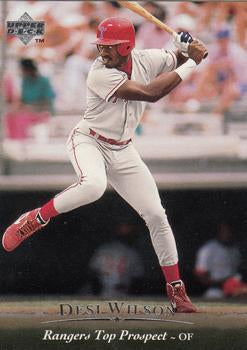#99 Desi Wilson - Tulsa Drillers - 1995 Upper Deck Minor League Baseball