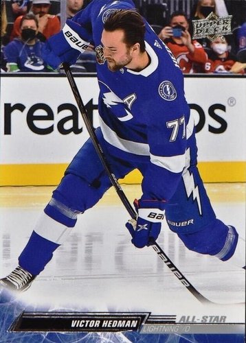 #662b Victor Hedman - Tampa Bay Lightning - 2022-23 Upper Deck Hockey