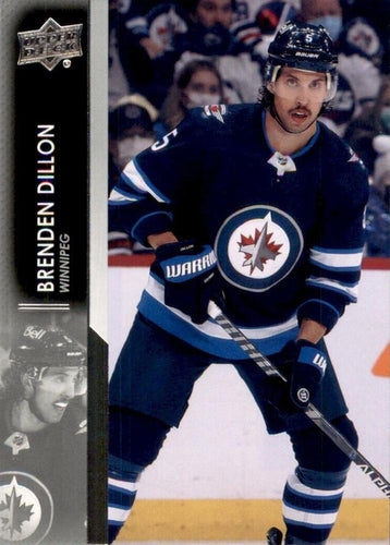#663 Brenden Dillon - Winnipeg Jets - 2021-22 Upper Deck Hockey