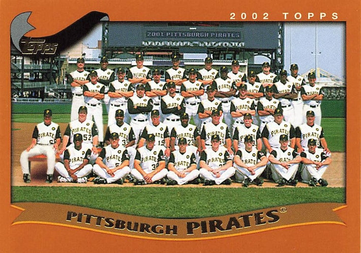 #663 Pittsburgh Pirates - Pittsburgh Pirates - 2002 Topps Baseball