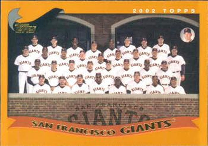 #665 San Francisco Giants - San Francisco Giants - 2002 Topps Baseball