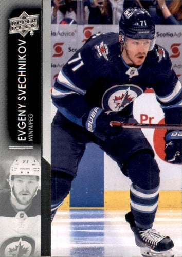 #666 Evgeny Svechnikov - Winnipeg Jets - 2021-22 Upper Deck Hockey