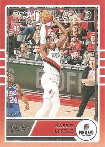 #666 Nassir Little - Portland Trail Blazers - 2019-20 Panini Chronicles Basketball