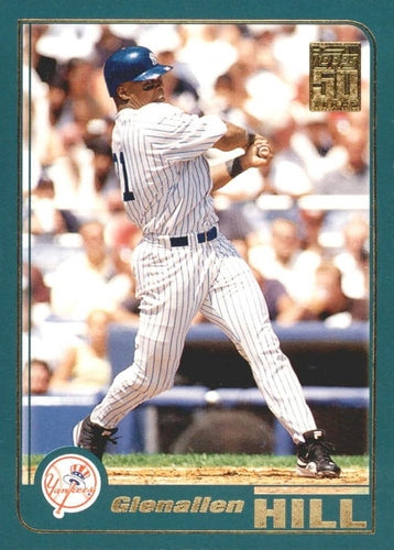 #666 Glenallen Hill - New York Yankees - 2001 Topps Baseball