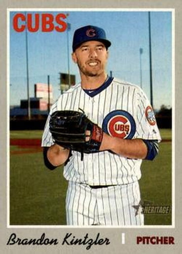 #667 Brandon Kintzler - Chicago Cubs - 2019 Topps Heritage Baseball