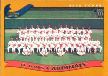#667 St. Louis Cardinals - St. Louis Cardinals - 2002 Topps Baseball