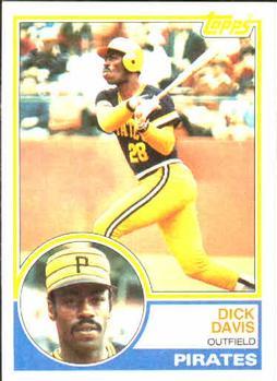 #667 Dick Davis - Pittsburgh Pirates - 1983 Topps Baseball