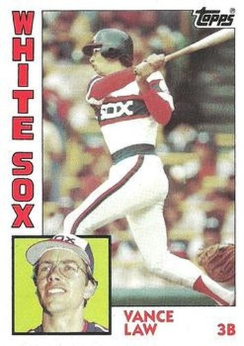 #667 Vance Law - Chicago White Sox - 1984 Topps Baseball