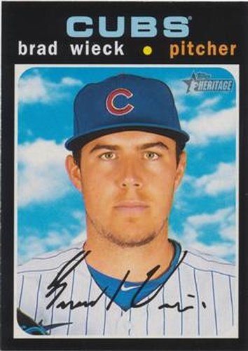 #668 Brad Wieck - Chicago Cubs - 2020 Topps Heritage Baseball