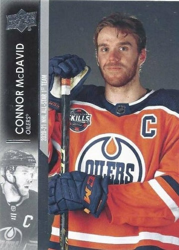 #668 Connor McDavid - Edmonton Oilers - 2021-22 Upper Deck Hockey