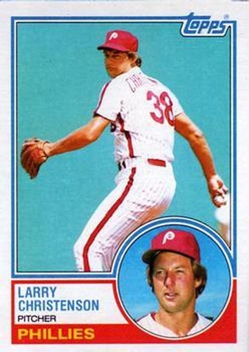 #668 Larry Christenson - Philadelphia Phillies - 1983 Topps Baseball