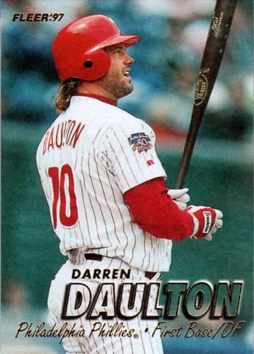 #669 Darren Daulton - Philadelphia Phillies - 1997 Fleer Baseball