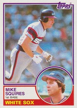 #669 Mike Squires - Chicago White Sox - 1983 Topps Baseball