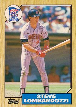 #66T Steve Lombardozzi - Minnesota Twins - 1987 Topps Traded Baseball