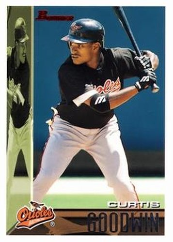 #66 Curtis Goodwin - Baltimore Orioles - 1995 Bowman Baseball