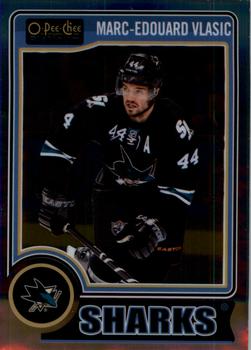 #66 Marc-Edouard Vlasic - San Jose Sharks - 2014-15 O-Pee-Chee Platinum Hockey