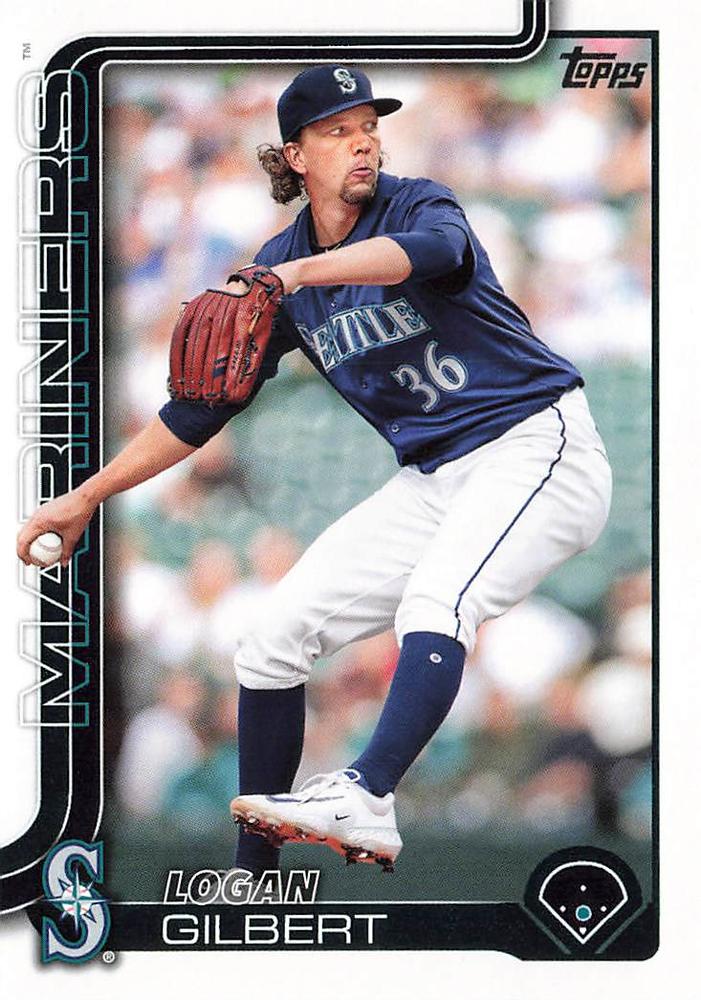 #66 Logan Gilbert - Seattle Mariners - 2025 Topps Baseball