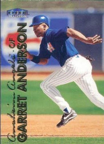 #66 Garret Anderson - Anaheim Angels - 1999 Fleer Tradition Baseball