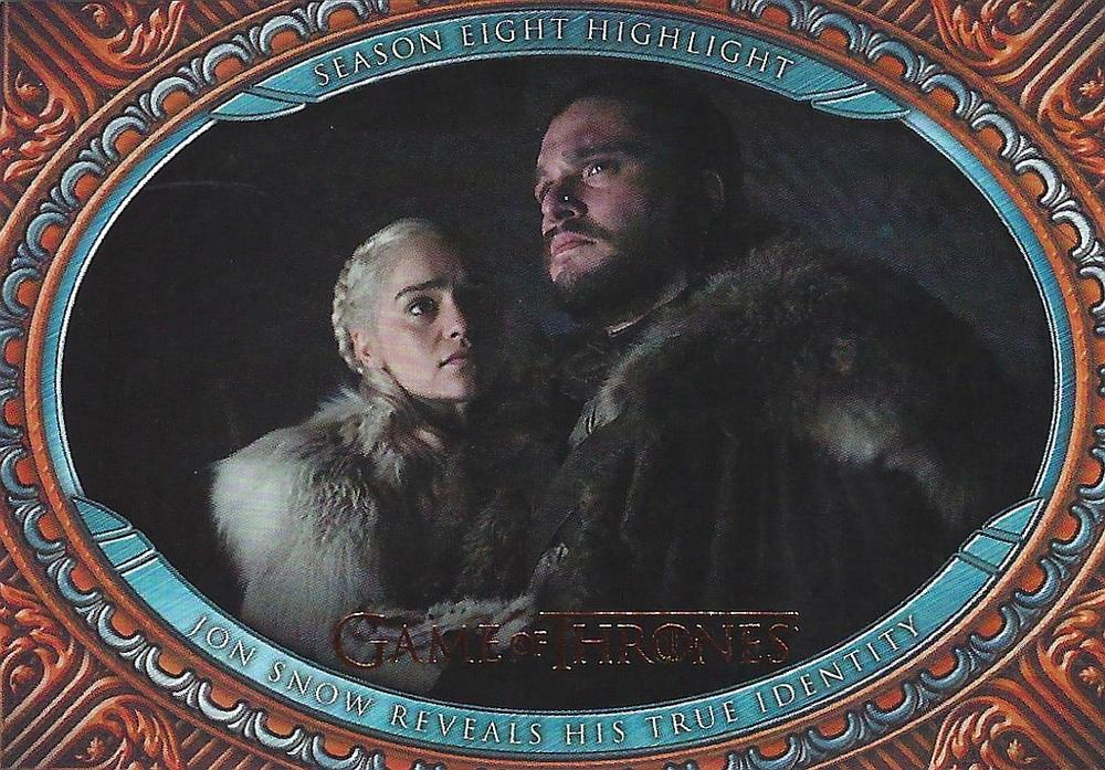 #66 Jon Snow Reveals His True Identity - 2022 Rittenhouse Game of Thrones