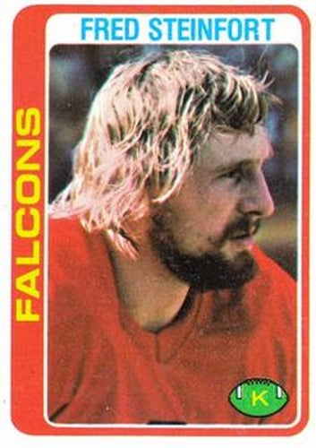 #66 Fred Steinfort - Atlanta Falcons - 1978 Topps Football