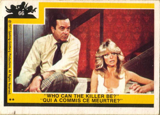 #66 Who Can the Killer Be? - 1977 O-Pee-Chee Charlie's Angels