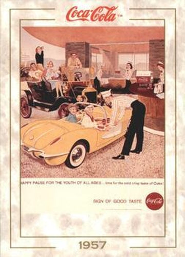 #66 The Drive-In - 1993 Collect-A-Card Coca-Cola Collection Series 1