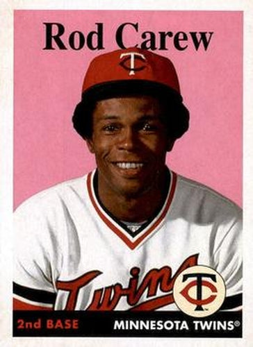 #66 Rod Carew - Minnesota Twins - 2019 Topps Archives Baseball
