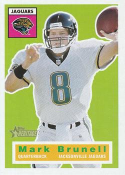 #66 Mark Brunell - Jacksonville Jaguars - 2001 Topps Heritage Football