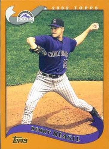 #66 Denny Neagle - Colorado Rockies - 2002 Topps Baseball