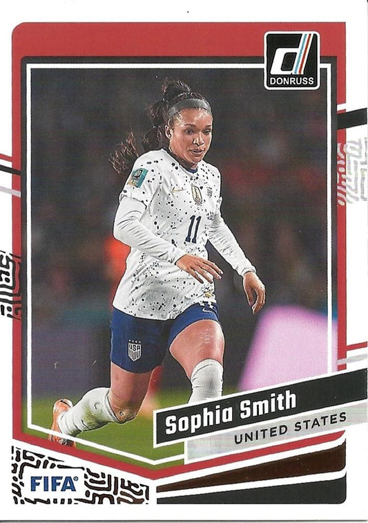 #66 Sophia Smith - USA - 2023-24 Donruss Soccer