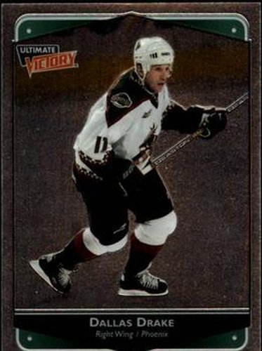 #66 Dallas Drake - Phoenix Coyotes - 1999-00 Upper Deck Ultimate Victory Hockey