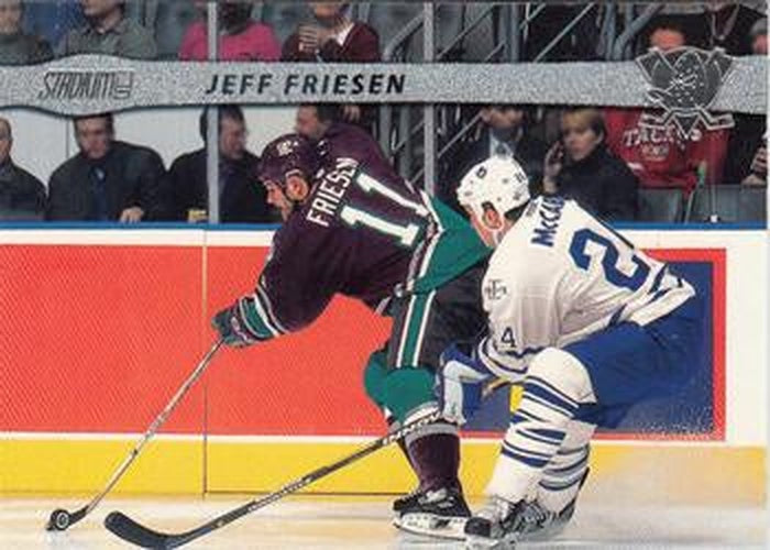#66 Jeff Friesen - Anaheim Mighty Ducks - 2001-02 Stadium Club Hockey