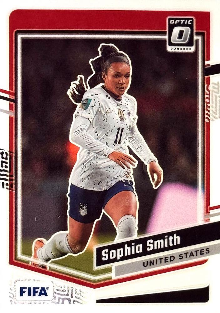 #66 Sophia Smith - USA - 2023-24 Donruss - Optic Soccer