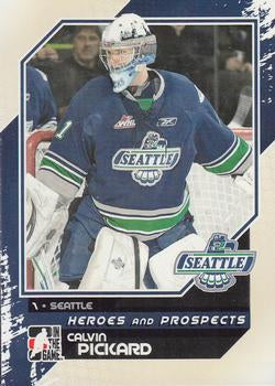 #66 Calvin Pickard - Seattle Thunderbirds - 2010-11 In The Game Heroes and Prospects Hockey
