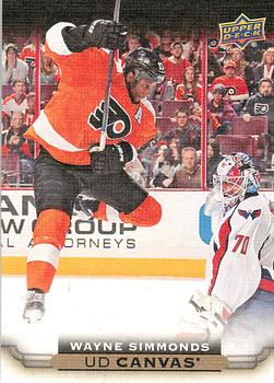 #C66 Wayne Simmonds - Philadelphia Flyers - 2015-16 Upper Deck - UD Canvas Hockey