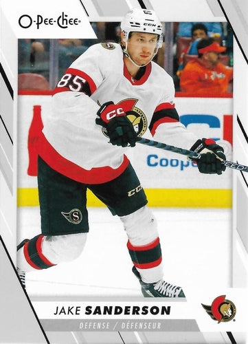 #66 Jake Sanderson - Ottawa Senators - 2023-24 O-Pee-Chee Hockey