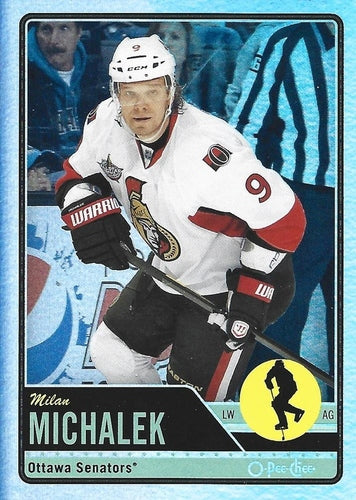#66 Milan Michalek - Ottawa Senators - 2012-13 O-Pee-Chee - Rainbow Hockey
