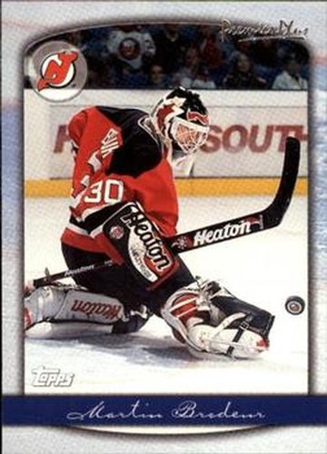 #66 Martin Brodeur - New Jersey Devils - 1999-00 Topps Premier Plus Hockey
