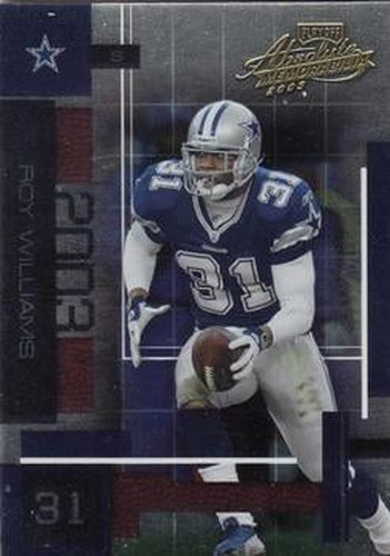 #66 Roy Williams - Dallas Cowboys - 2003 Playoff Absolute Memorabilia Football